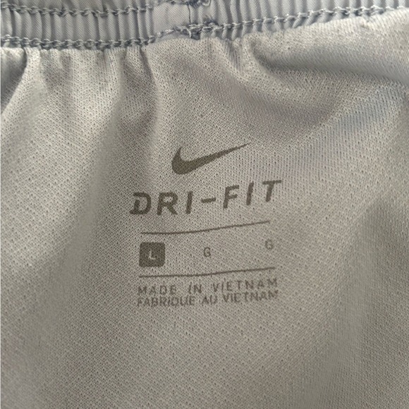 Nike Dri-Fit Women's Running Shorts Blue Gray Size Large - Picture 5 of 5